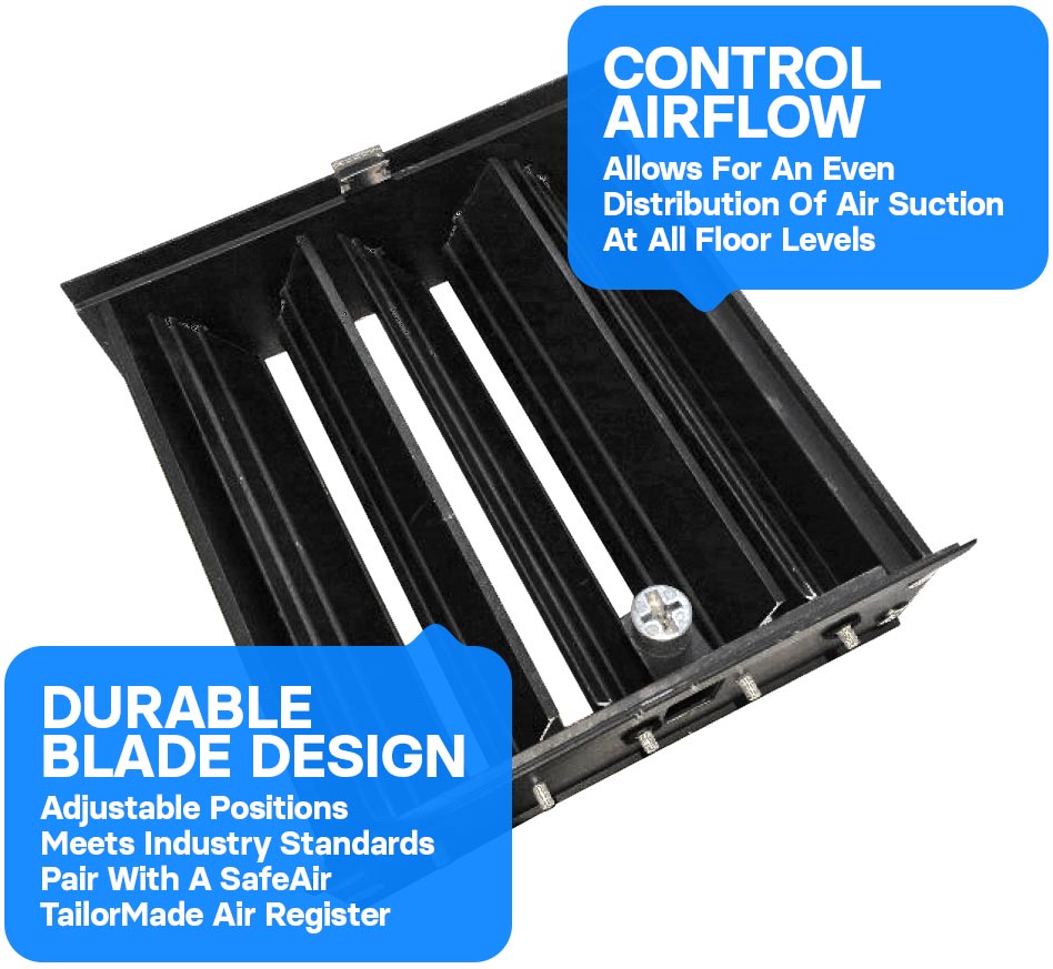 Buy New HVAC Ventilation Control Dampers For A Balanced