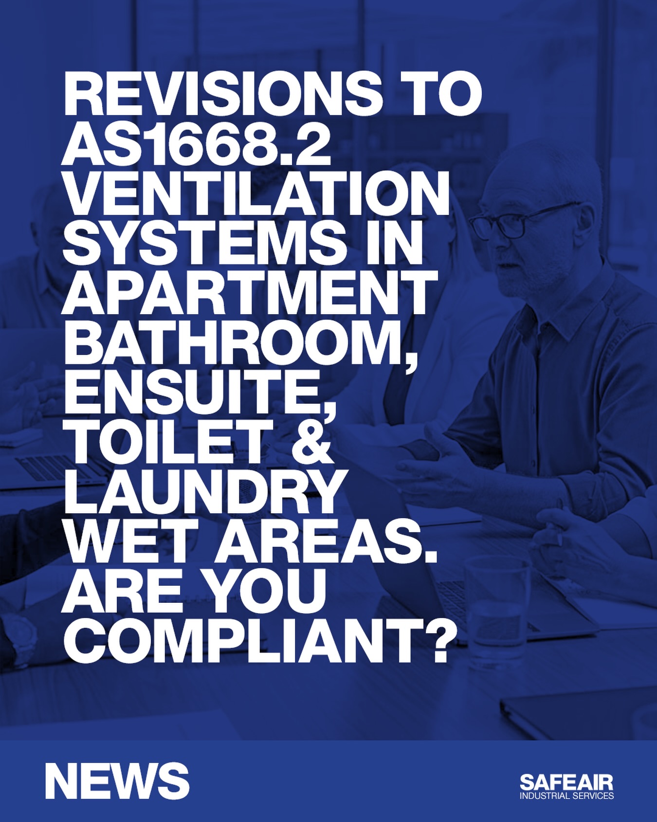 AS1668.2 Standards Have Changed – Is Your Apartment Buildings Exhaust Ventilation System Compliant?
⠀⠀⠀
Revisions to AS1668.2 recognises that different areas within a building present different levels of risk. Apartment wet areas such as bathrooms, ensuites, toilets and laundries are now recognised as critical ventilation zones that must provide adequate fresh air and effective air moisture and odour control.
⠀⠀⠀
Historically, ventilation compliance under AS 1668.2:2012 focused on minimum airflow rates and installation requirements. The updated revision introduces a more performance-based approach, placing greater emphasis on:
⠀⠀⠀
✔️ Indoor air quality (IAQ) within apartments
✔️ Air moisture control and contaminant removal
✔️ System effectiveness in apartment wet areas
✔️ Alignment with occupant health expectations
⠀⠀⠀
Many apartment buildings, resorts and unit complexes continue to rely on exhaust ventilation systems designed and installed over 2, 3 (or more) decades ago. While these systems continue to operate, the regulatory and performance expectations surrounding mechanical ventilation have evolved significantly over the last 20 to 30 years.
⠀⠀⠀
Book a deep-clean with SafeAir and remove years of build-up and potential risk from your buildings exhaust ventilation system.
⠀⠀⠀
👉 Read More + Get a Free Quote - link in bio.
⠀⠀⠀
🌏 safeair.com.au/free-quote
📞 07 5562 0028
✉️ info@safeair.com.au
⠀⠀⠀
#goldcoast #brisbane #sunshinecoast #safeair #ventilationsystems